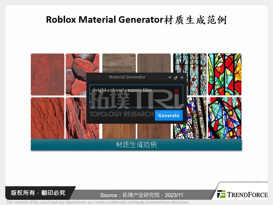 Roblox Material Generator材质生成范例