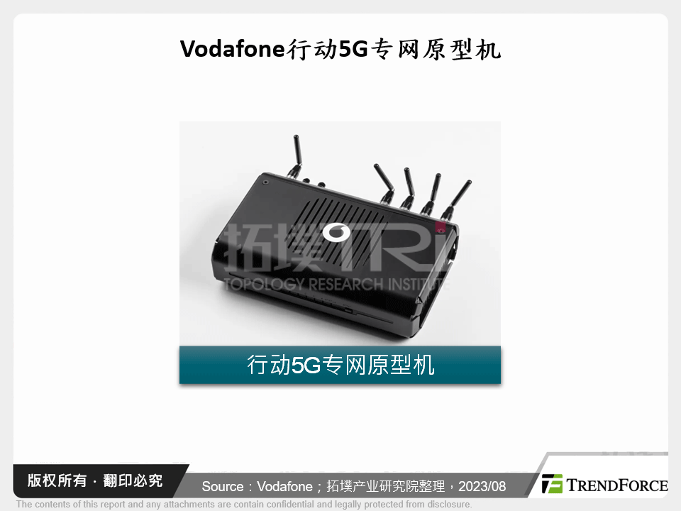 Vodafone行动5G专网原型机